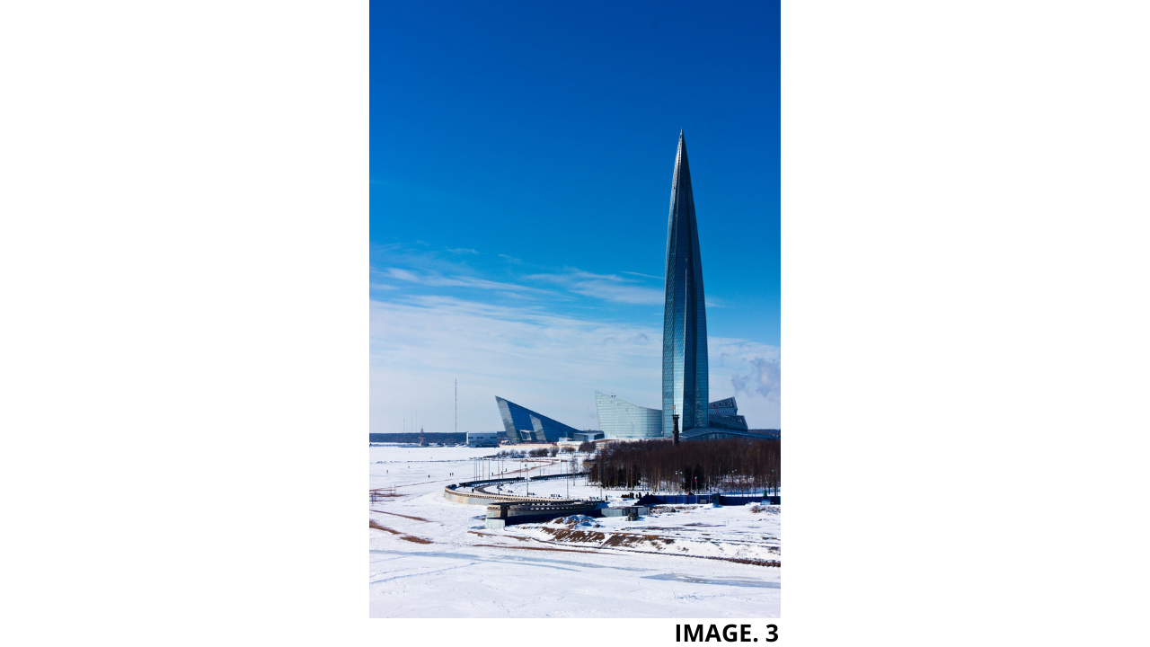 Lakhta During Snowy Months