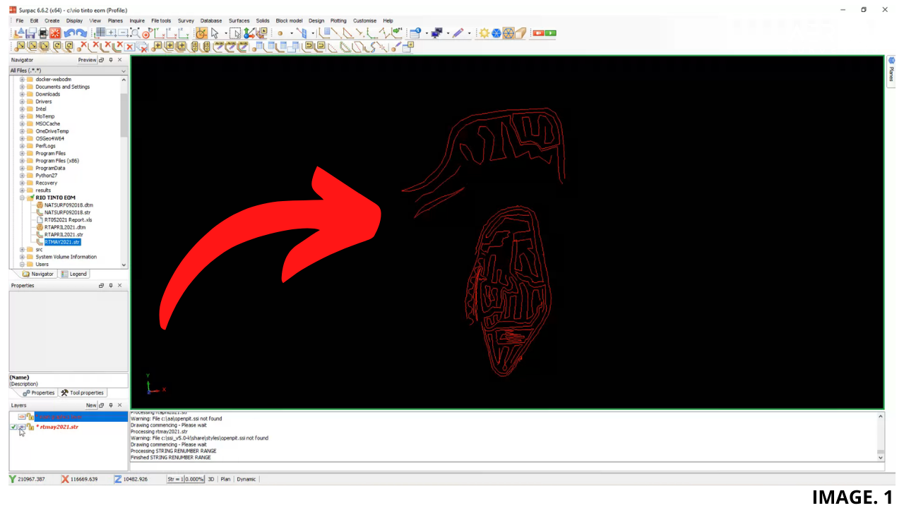 RED String 8 Visualisation