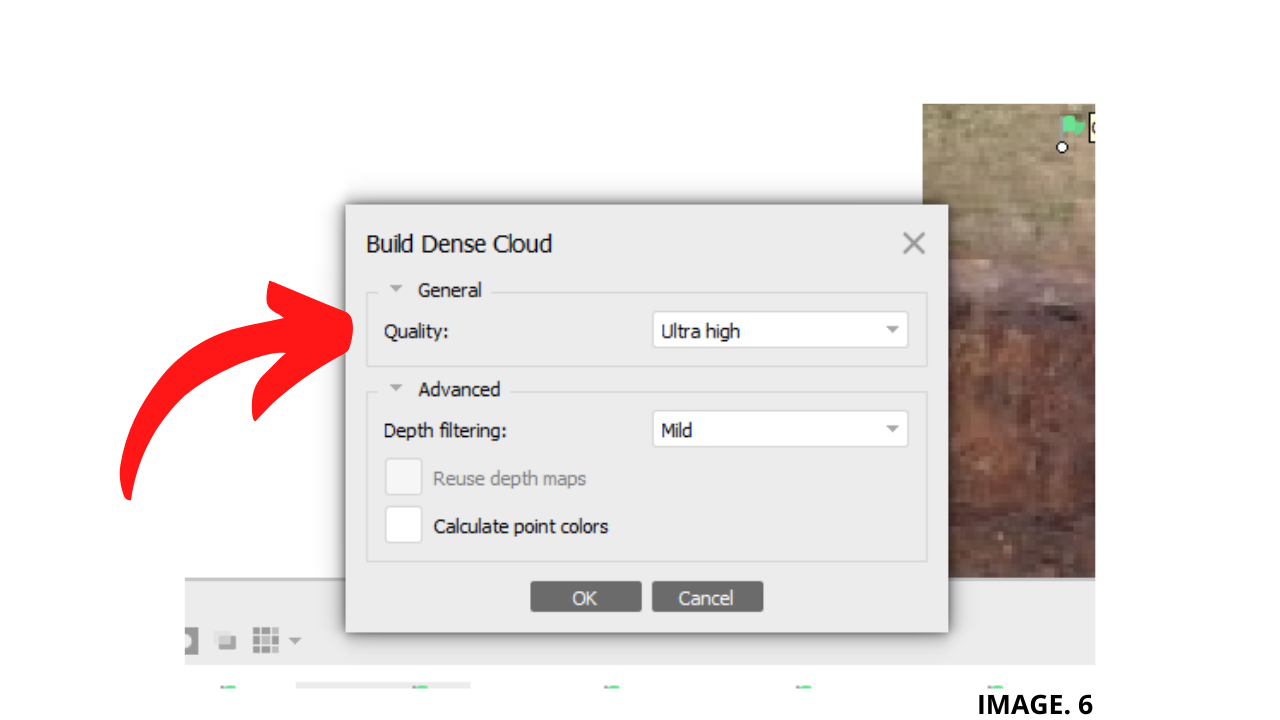 Build Dense Cloud Options