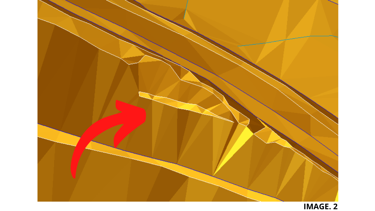 Showing Broken Strings Pre-Splice Model