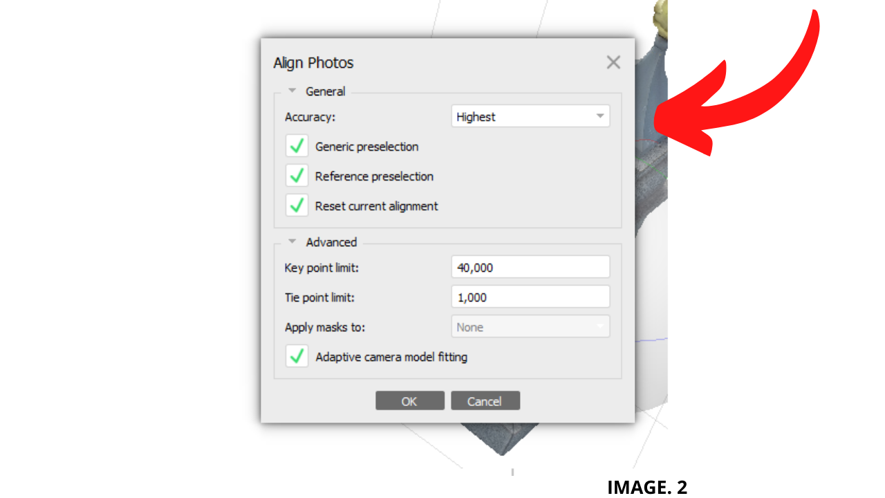 Align Photos Tab