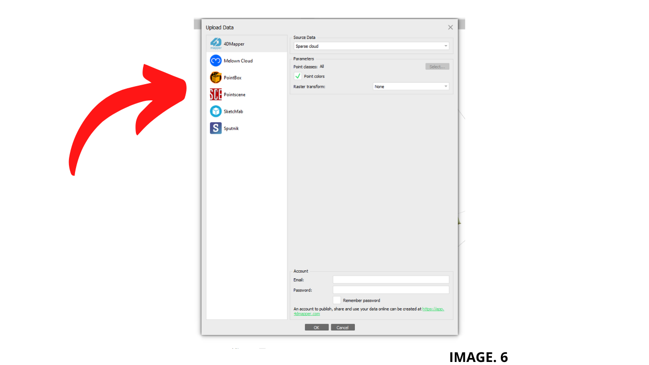 Upload Options